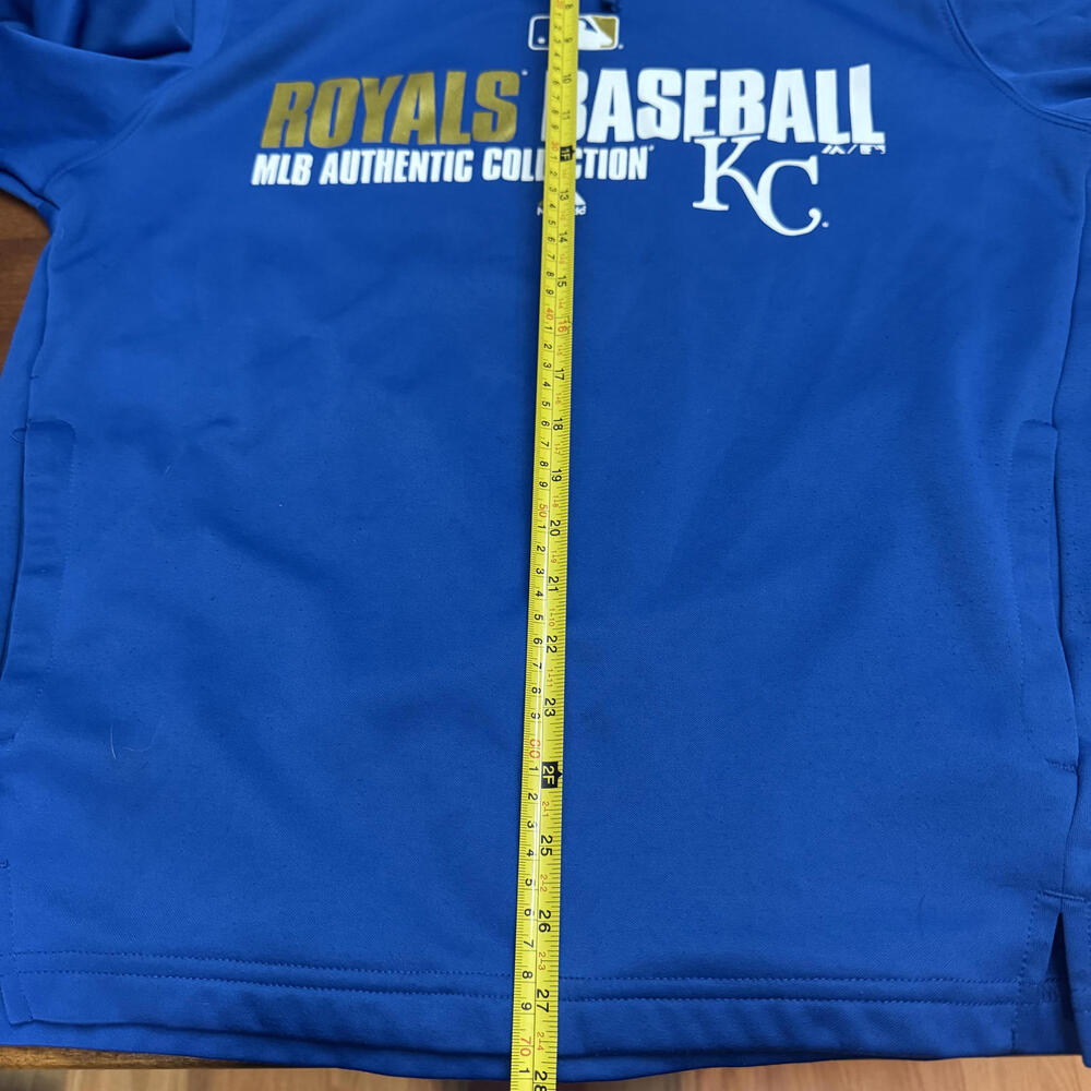 Kansas City Royals, MLB Authentic Collection, Majestic Pullover, Medium - Picture 7 of 7
